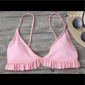 Brand new 2 piece ruffle bikini! Never worn!